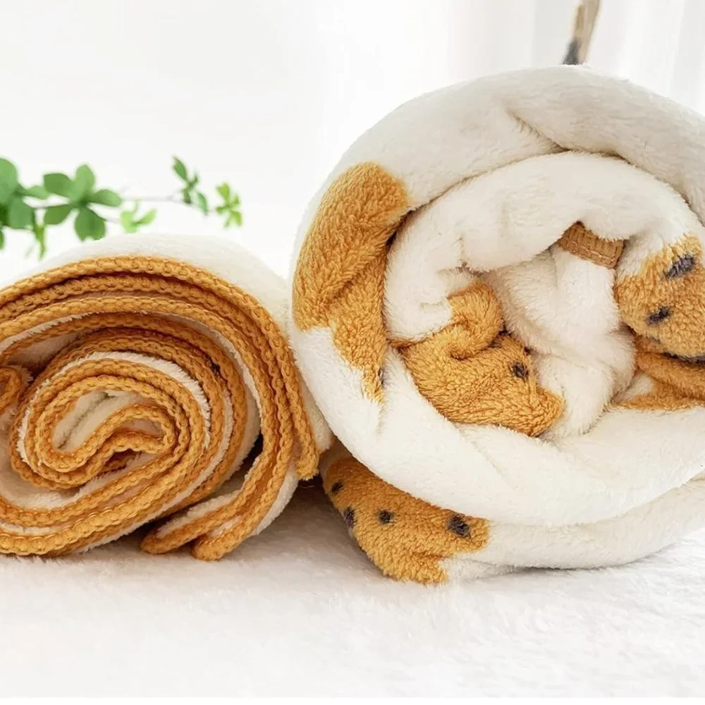 Cute Bear Print Bath Towels Set